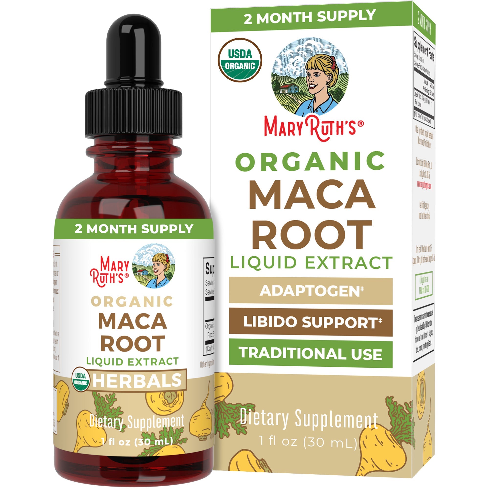 Organic Maca Root Liquid Drops