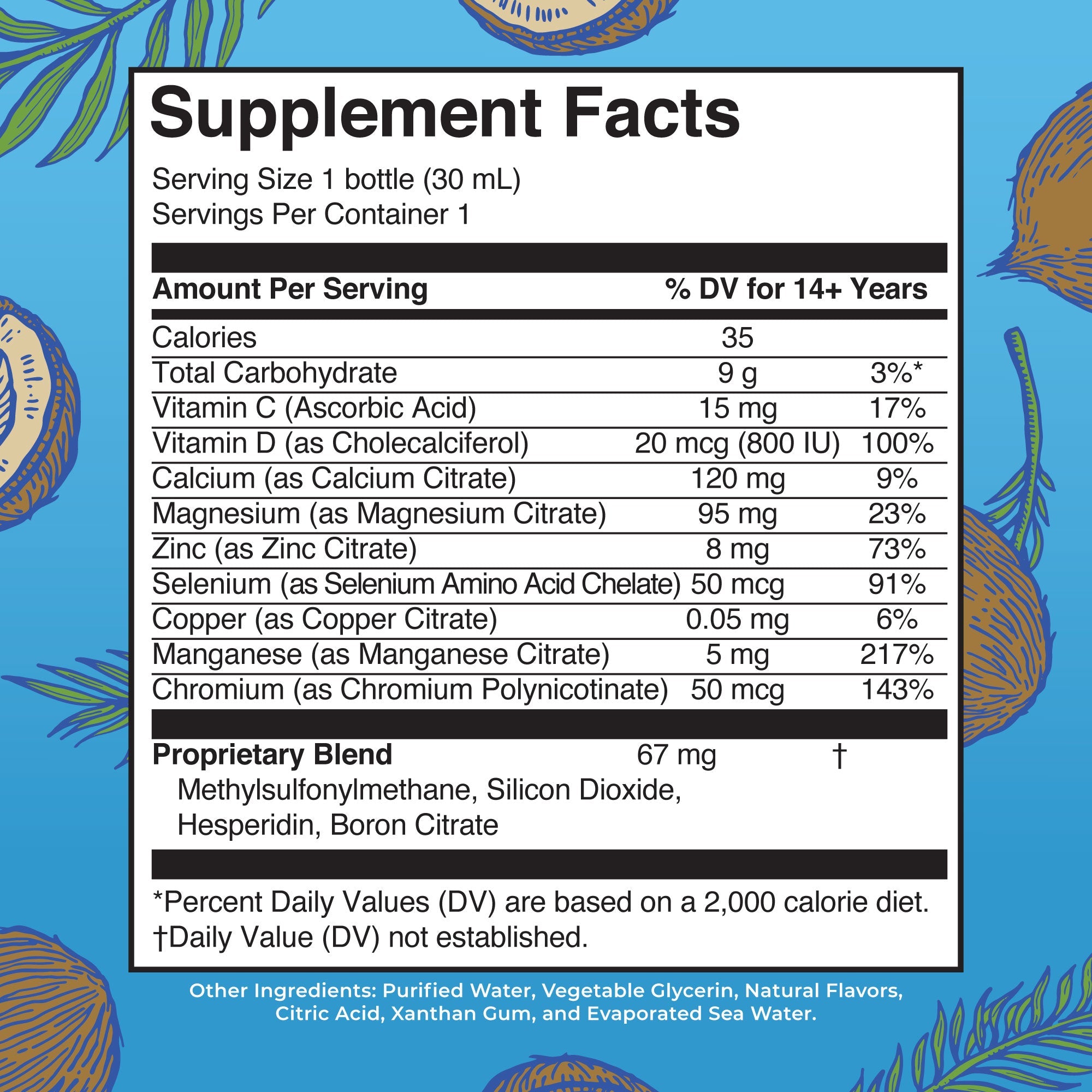 Liquid Nighttime Multimineral Travel Pack