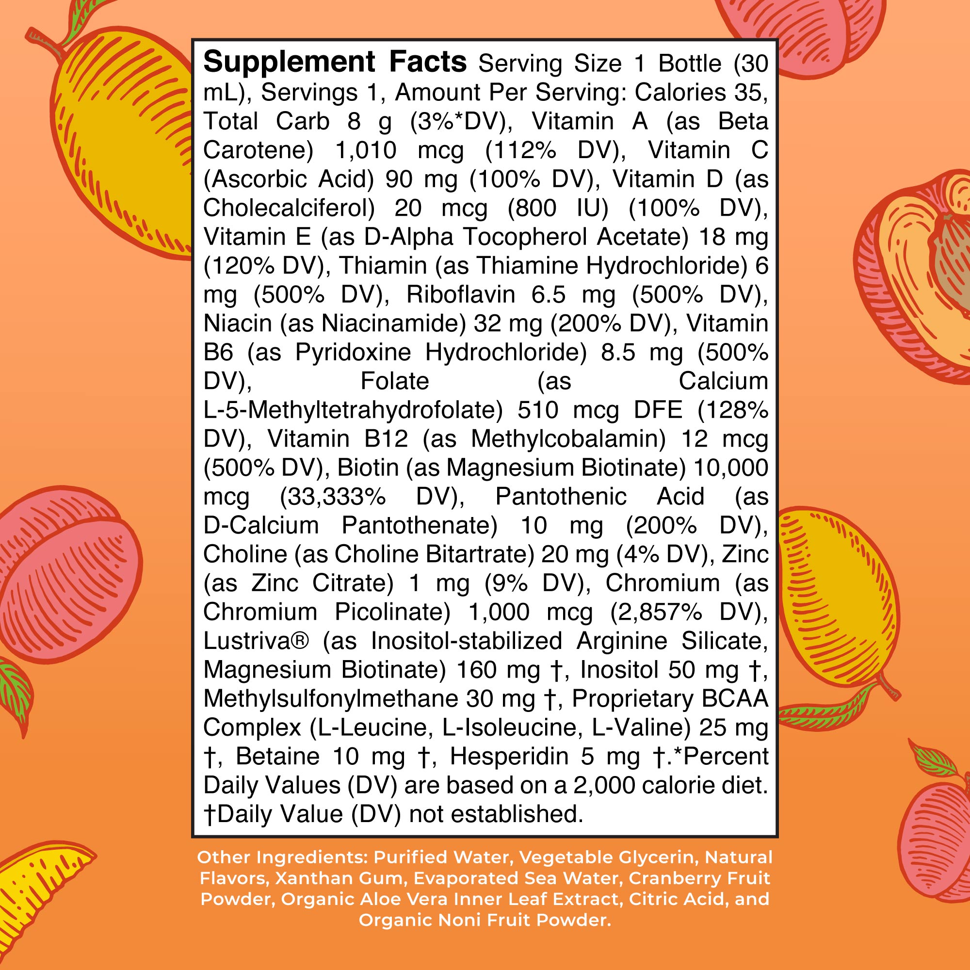 Liquid Morning Multivitamin + Hair Growth Travel Pack