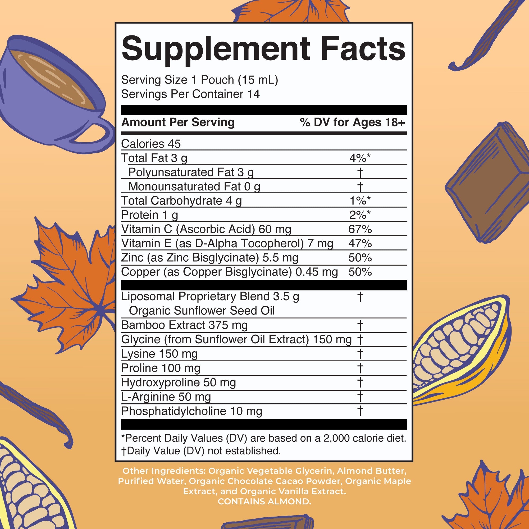 Vegan Collagen Booster Liposomal Pouches