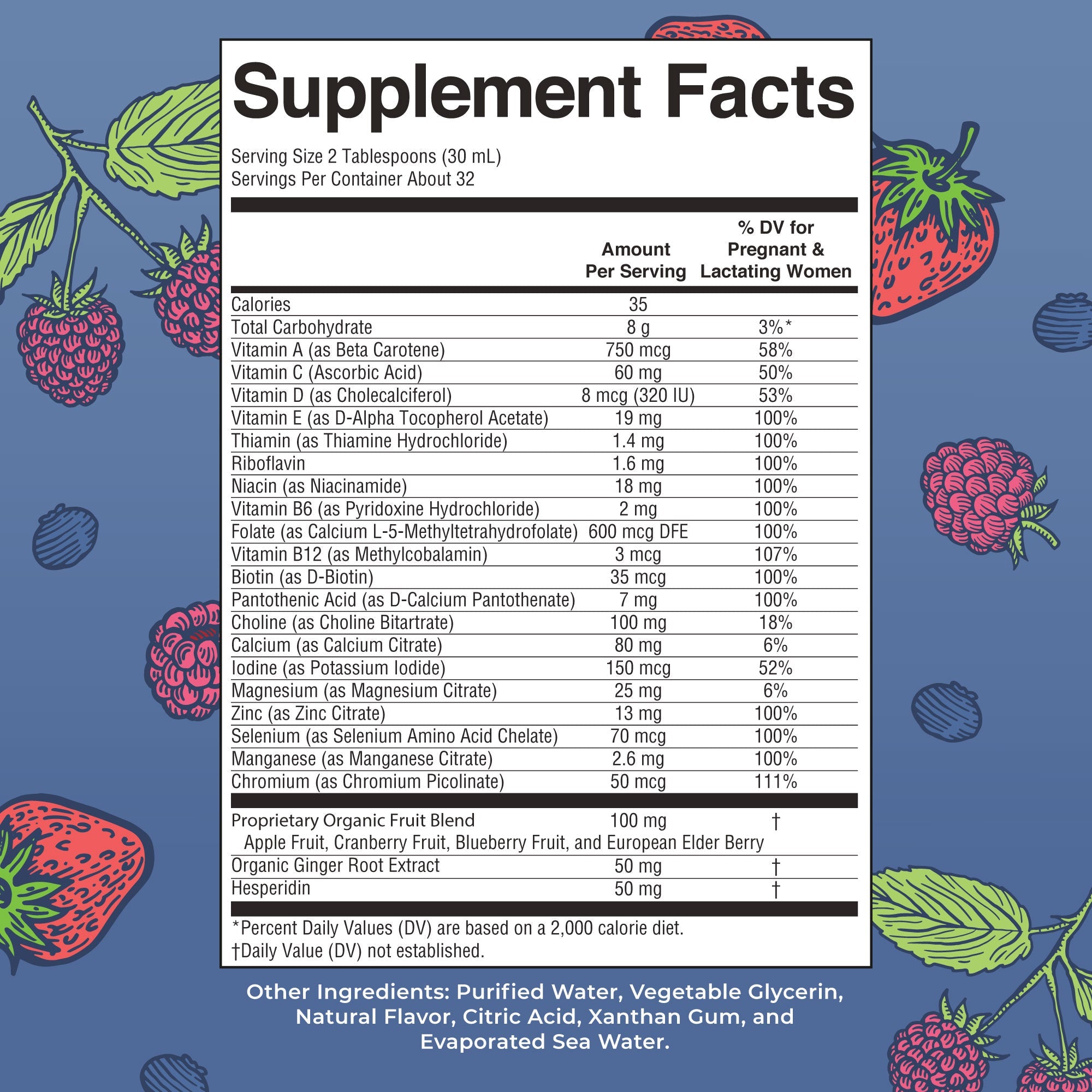 Prenatal & Postnatal Liquid Multivitamin