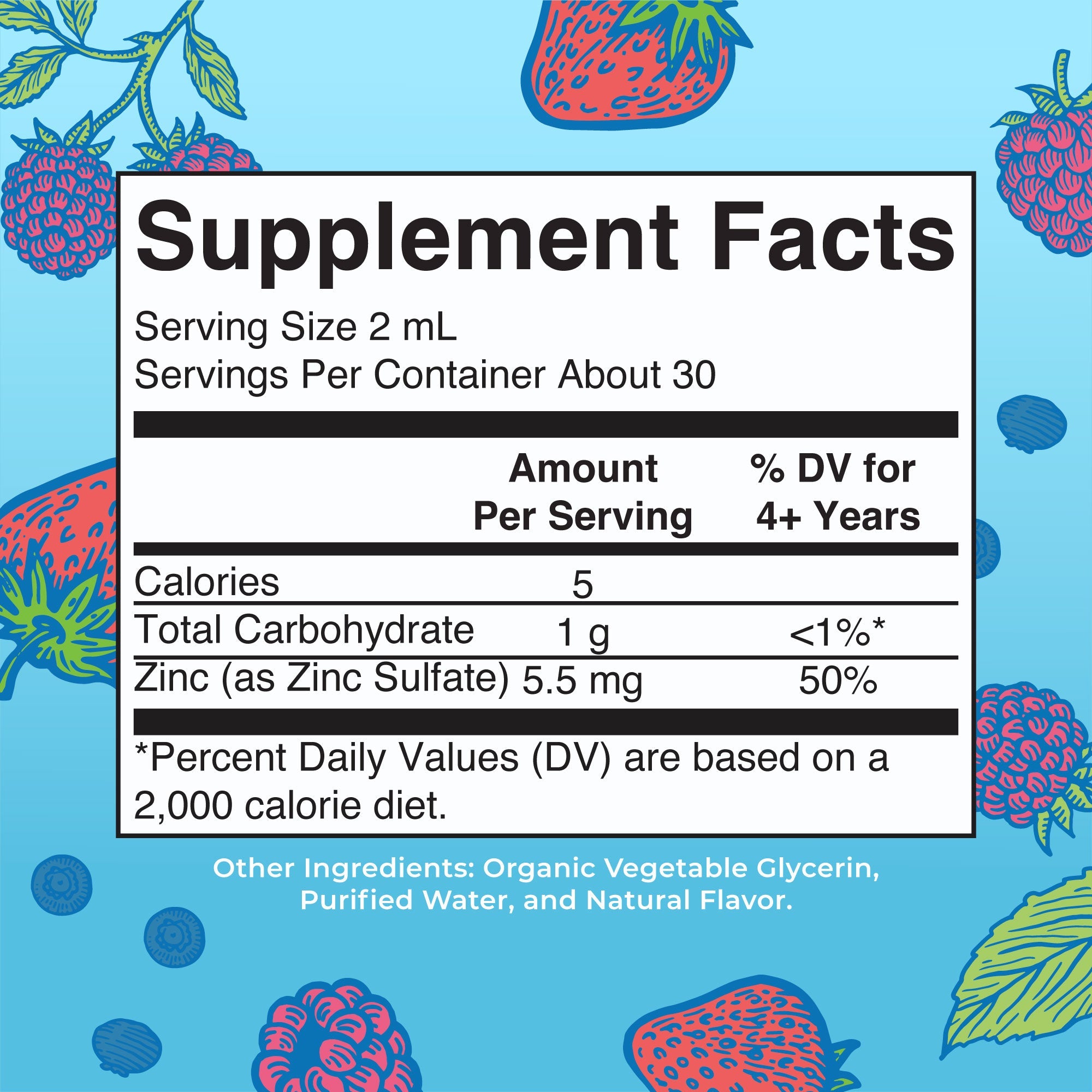 Organic Kids Ionic Zinc Liquid Drops