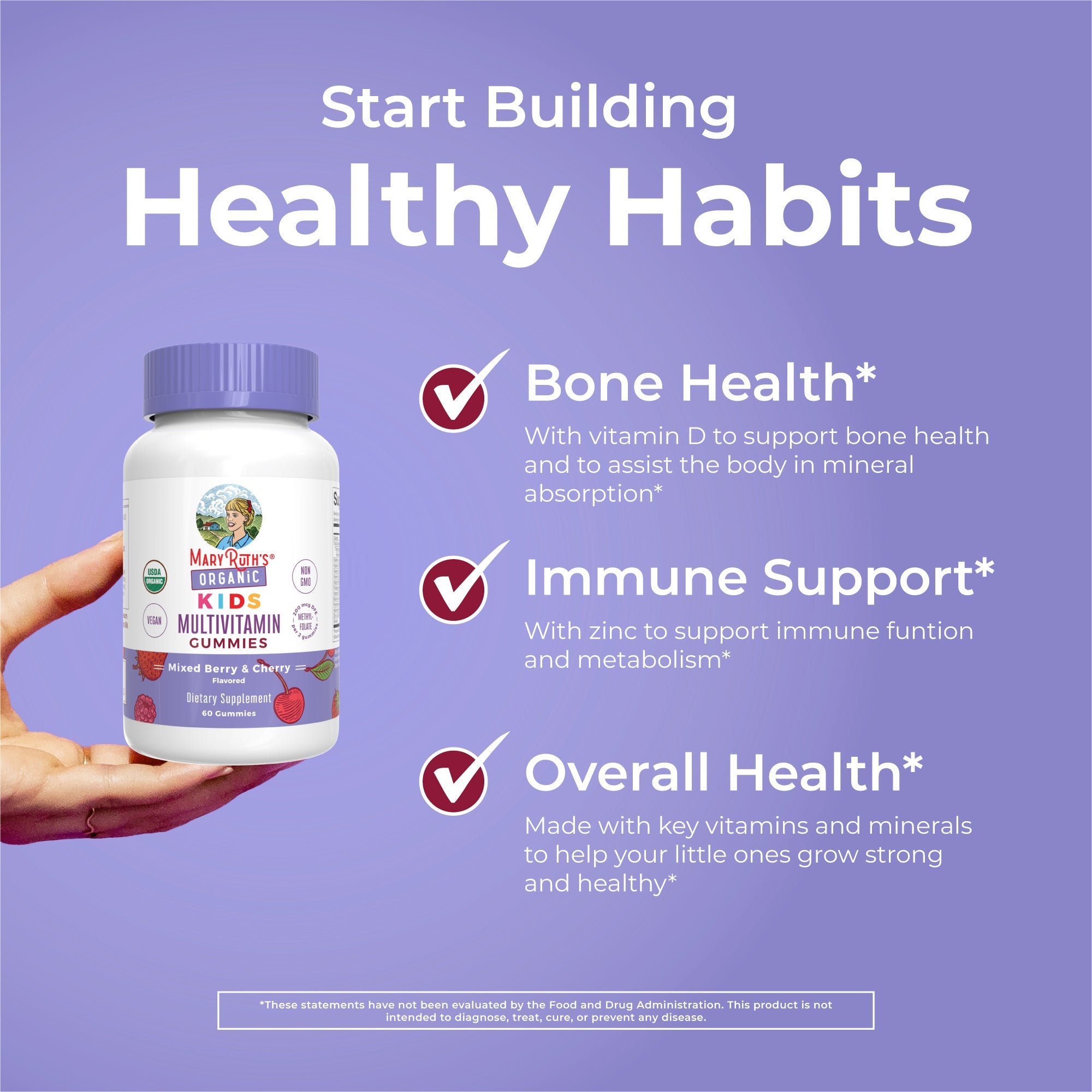 Organic Kids Multivitamin Gummies