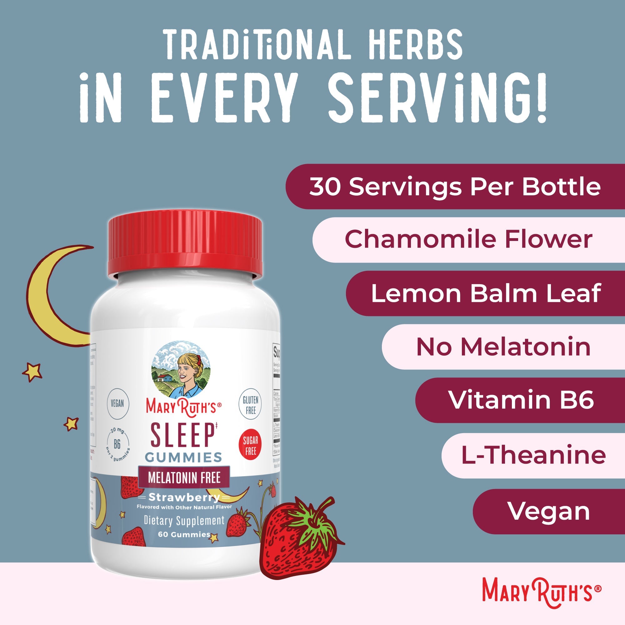 Melatonin Free Sleep Gummies