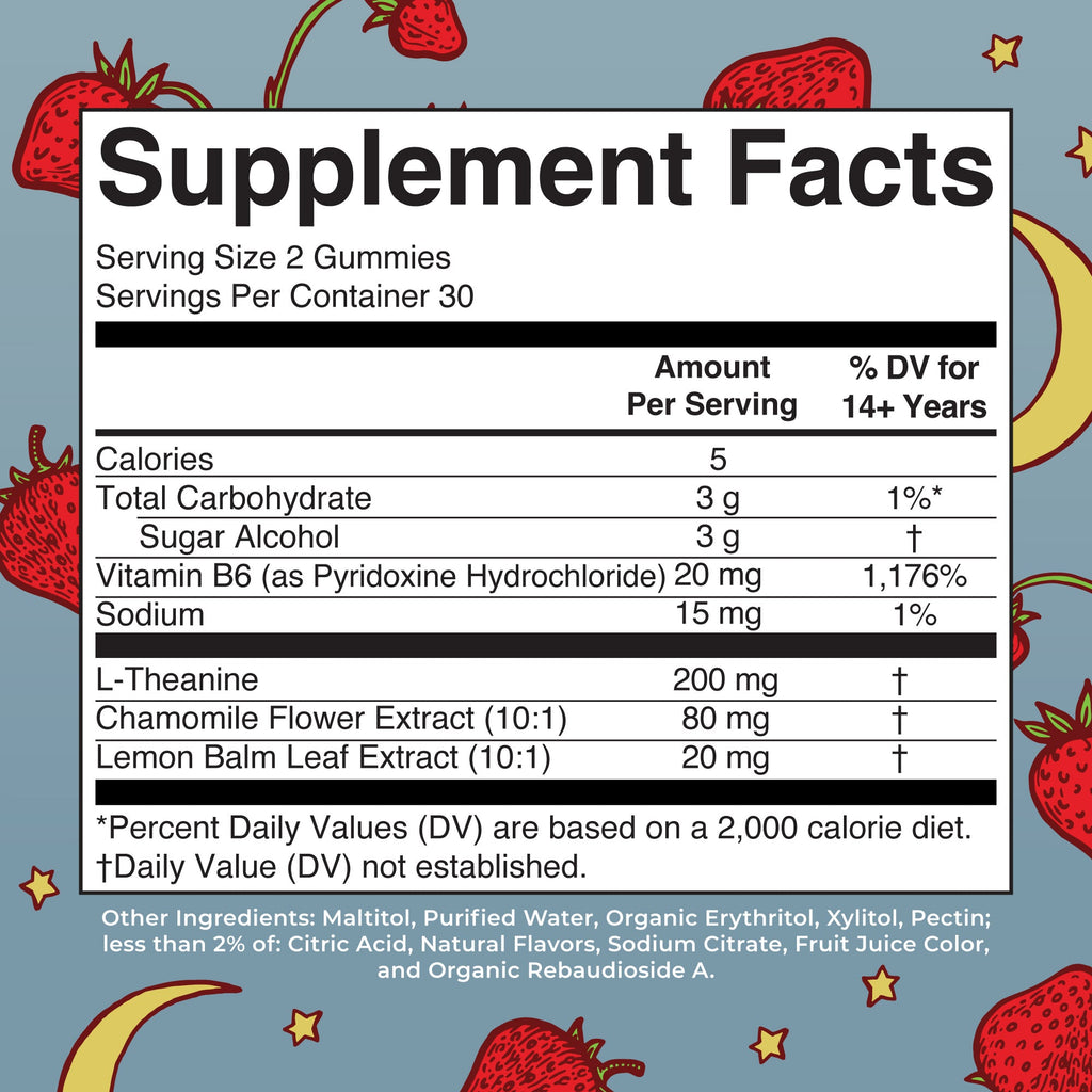Melatonin Free Sleep Gummies
