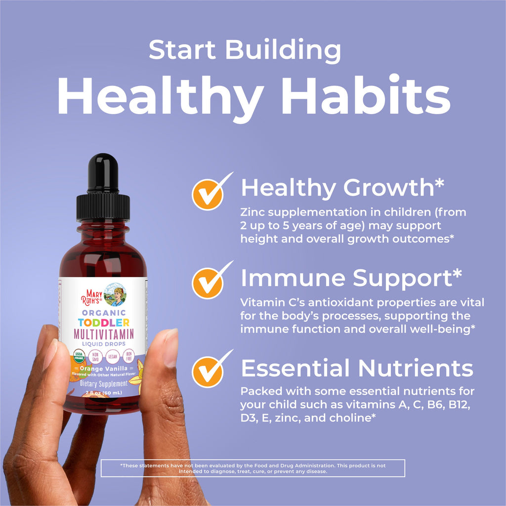 Organic Toddler Multivitamin Liquid Drops