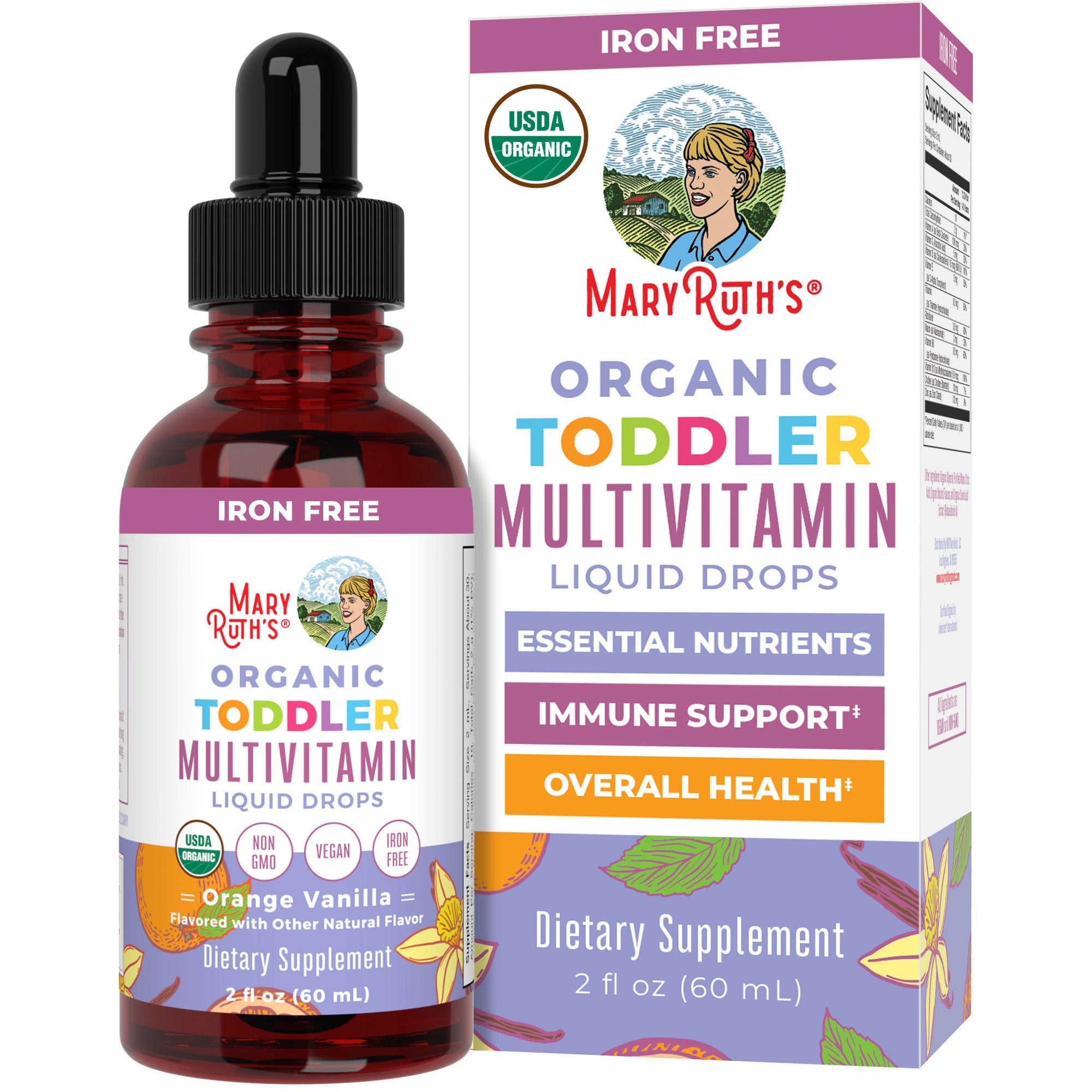 Organic Toddler Multivitamin Liquid Drops